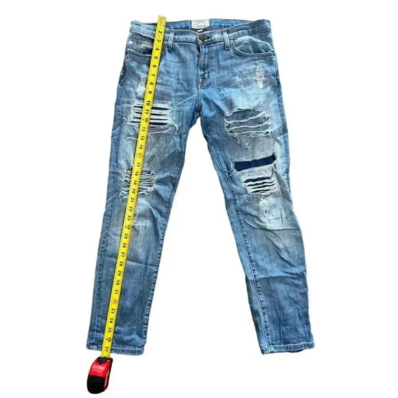 CURRENT ELLIOTT BLUE JEANS DISTRESSED WEAR FOR LOVE / LOVE FOR WEAR 26 - Picture 5 of 11